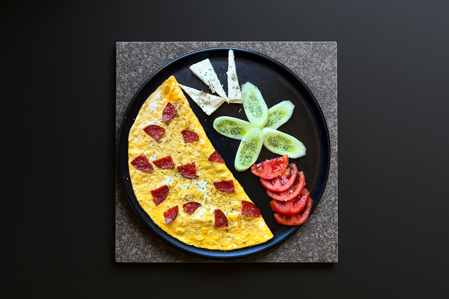 Sucuklu Omlet / Omlet sa sudžukom - Livela Restaurant Bar